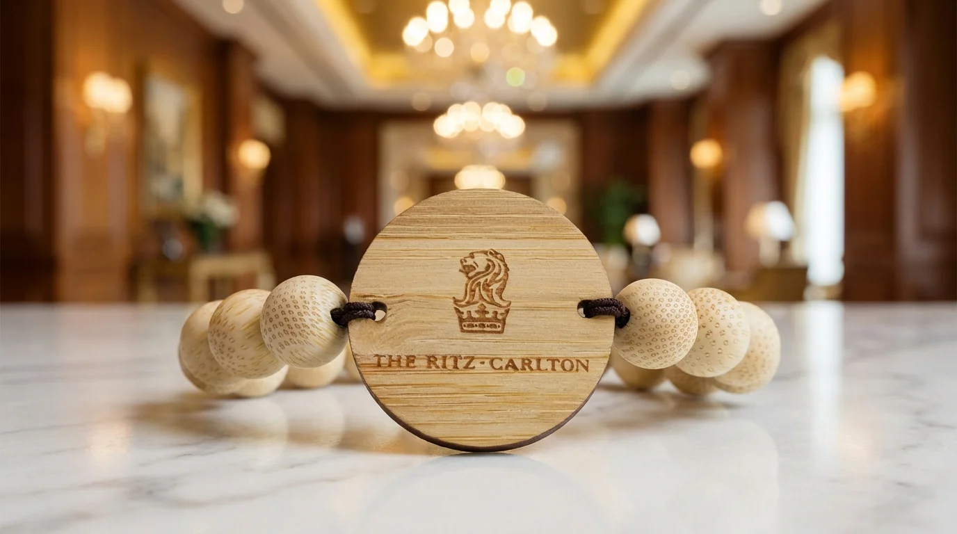 Ritz-Carlton Bamboo Bead Wristband