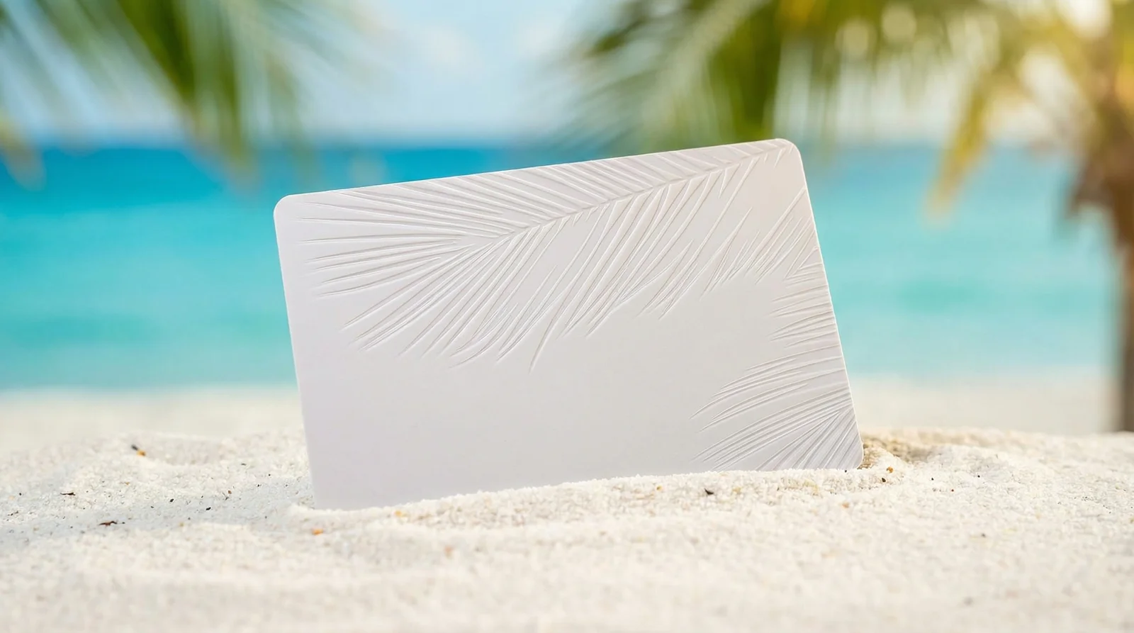 One&Only Palmilla RPVC Card with Raised Gloss UV