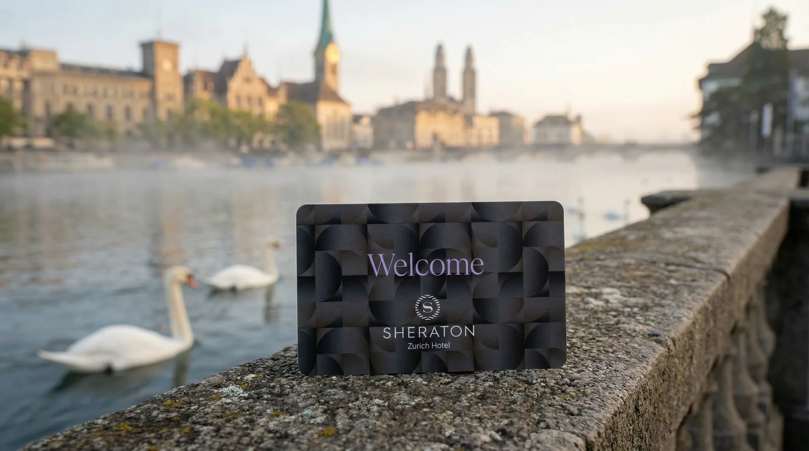 Sheraton Zurich rPVC Hotel Key Card