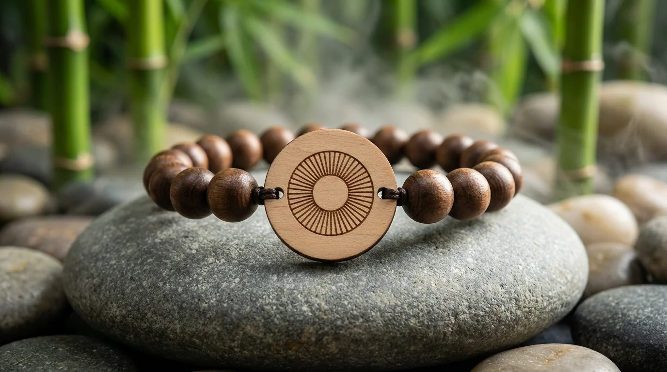 Wooden Bead RFID Wristband