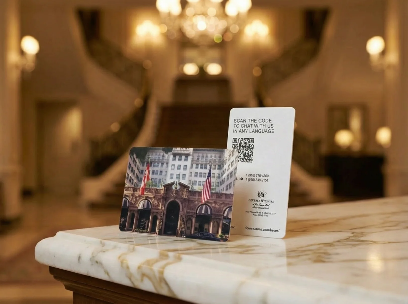 Beverly Wilshire Four Seasons PPH Bio Key Card