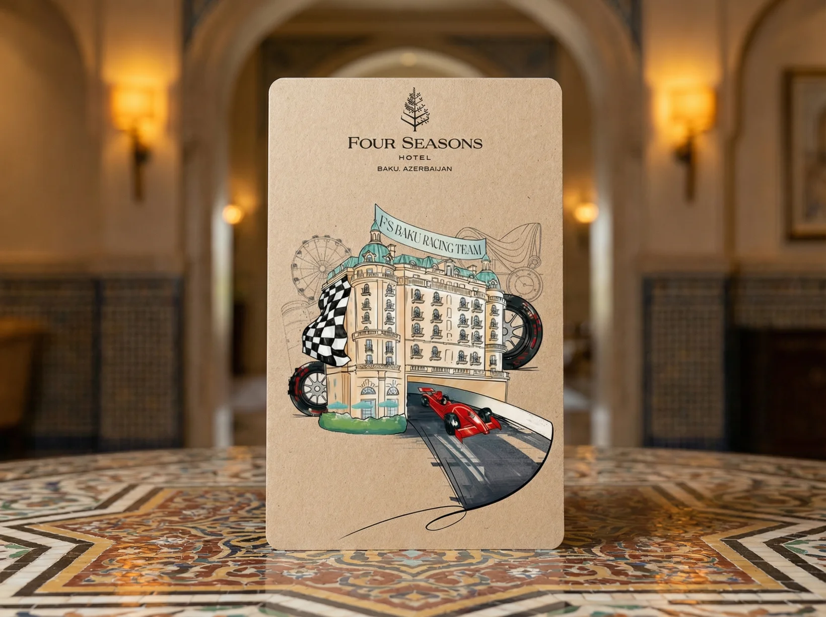 Four Seasons Baku PPH Bio RFID Key Card