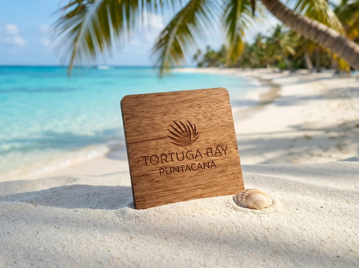 Tortuga Bay Punta Cana Wooden Key Card
