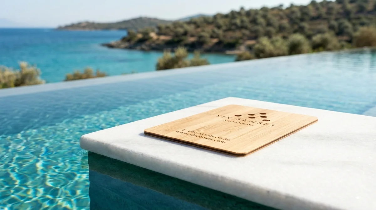 Six Senses Kaplankaya Wooden RFID Card